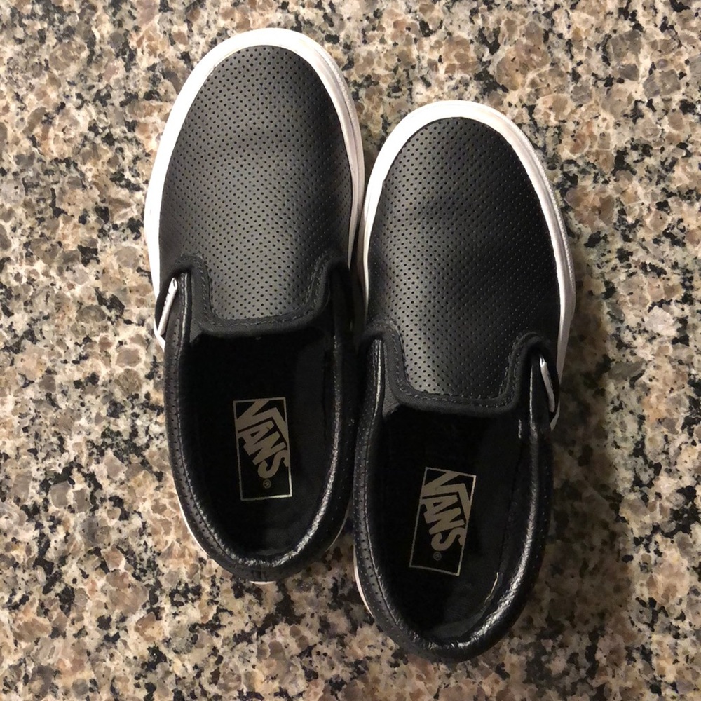 Kids leather vans